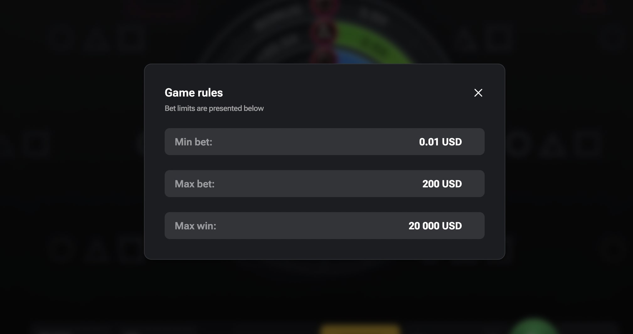 game rules